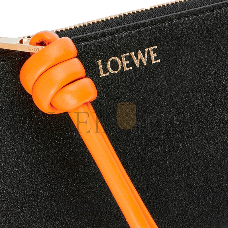 LOEWE KNOT COIN CARDHOLDER IN SHINY NAPPA CALFSKIN CEM1Z40X02 (13*7.5*1cm)